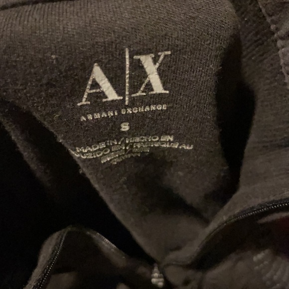 Armani Exchange All Black Sweater Size S - Picture 3 of 3